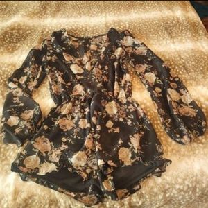 Floral Romper